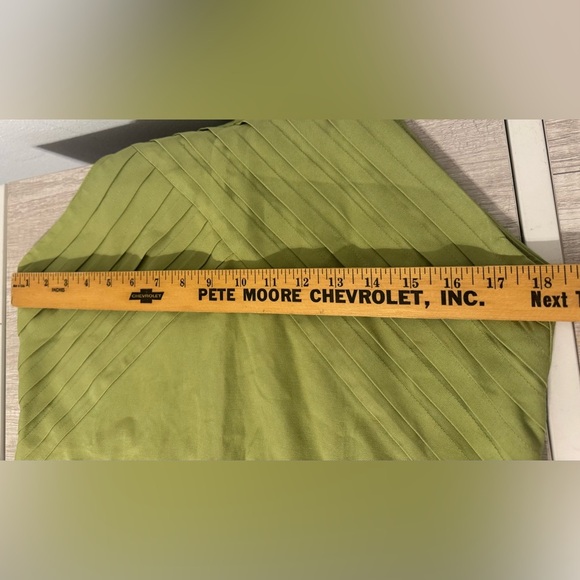 Sublini High-neck Marrant Dress Sleeveless Pleated Minimalist Luxe Modern Large - Picture 7 of 10